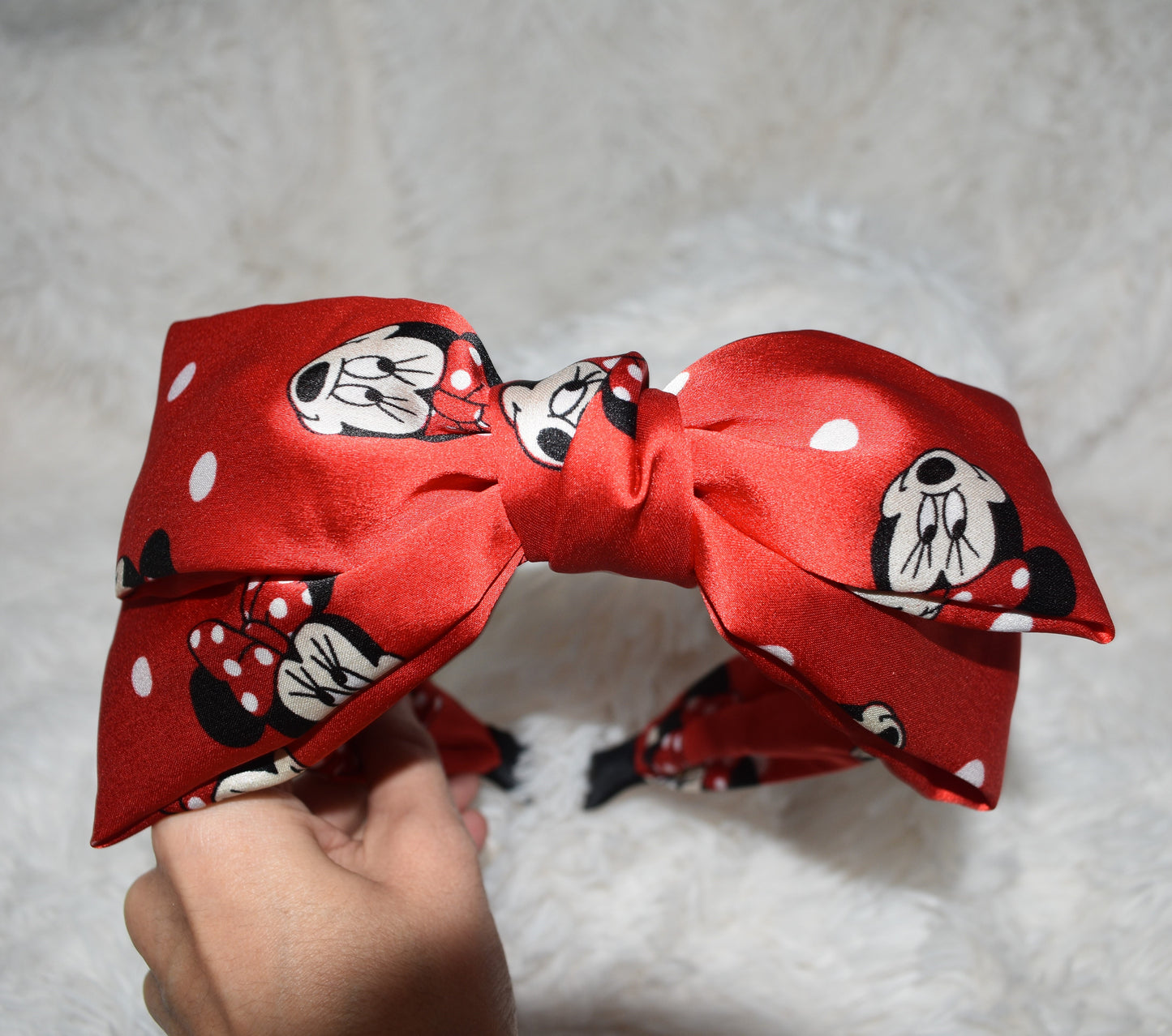 Minnie Mouse headband ( Cintillos para ninas, diferentes colores)